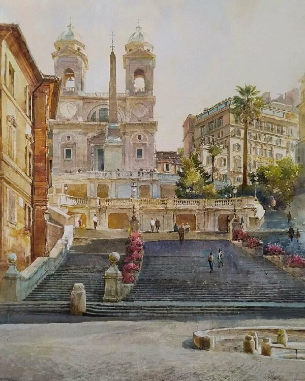 Площадь Испании. Рим