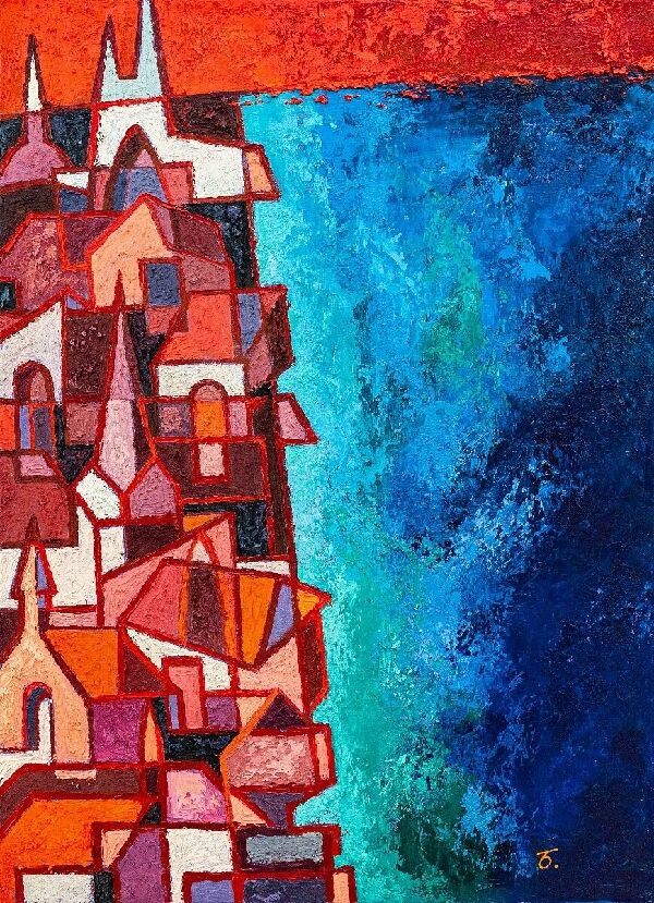 The border of the elements