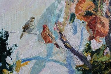 В тени граната