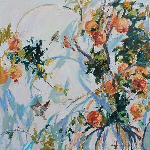 В тени граната