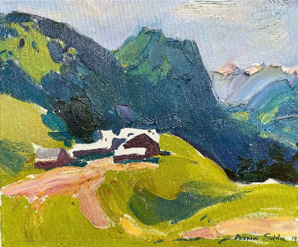 Высоко в Альпах