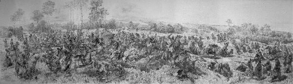 Картон к картине "Атаман Сирко"