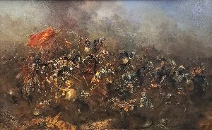 Гетьман Петро Конашевич Сагайдачний у битві під Хотином 1621 р.