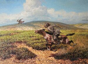 Полювання в степу