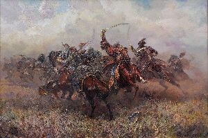Hetman Mikhail Doroshenko. Cossack Invasion