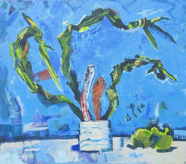 Натюрморт із кактусом