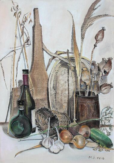 Зеленый огурец