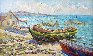 Солнечный берег. Собственность Мариупольского художественного музея имени Архипа Куинджи