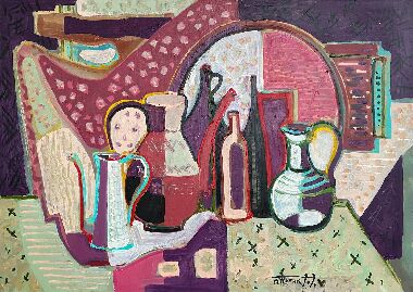 Still Life With a Big Plate