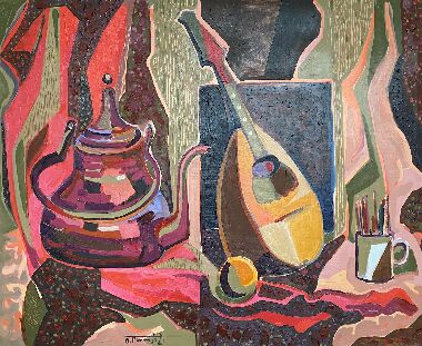 Натюрморт із мандоліною