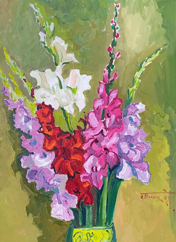 White Gladiolus For Queen Elisabeth II