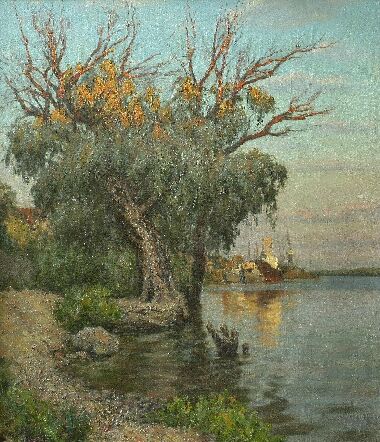 Вечер на Дунае