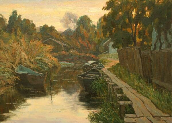 Летний вечер в Вилково