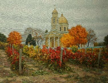 Багряная осень в Нагорном