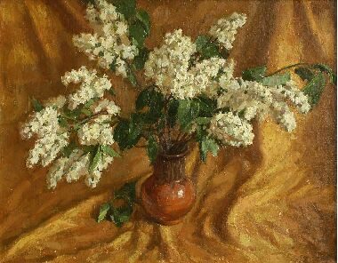 Белая сирень