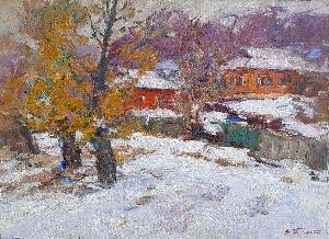 Хатки взимку