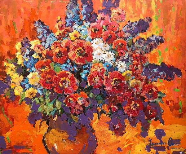 Маки червоні