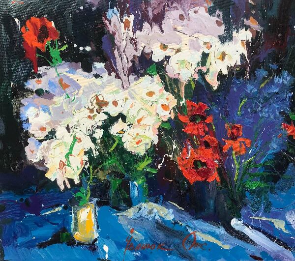 Ромашки та маки