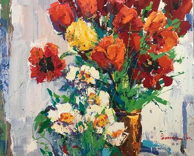 Тюльпани - червоні