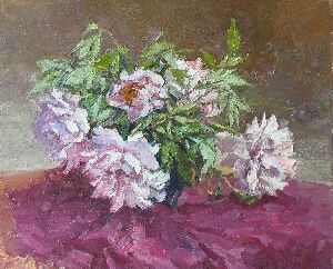 Букет півоній