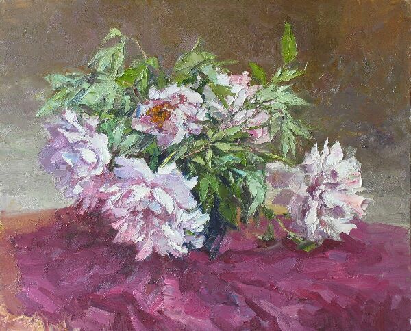 Букет пионов