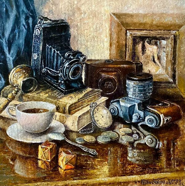 В фотомастерской старого мастера