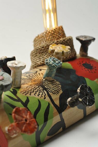 Лампа "Цветочное поле"