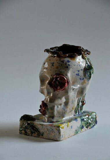 Череп "Весна пришла"