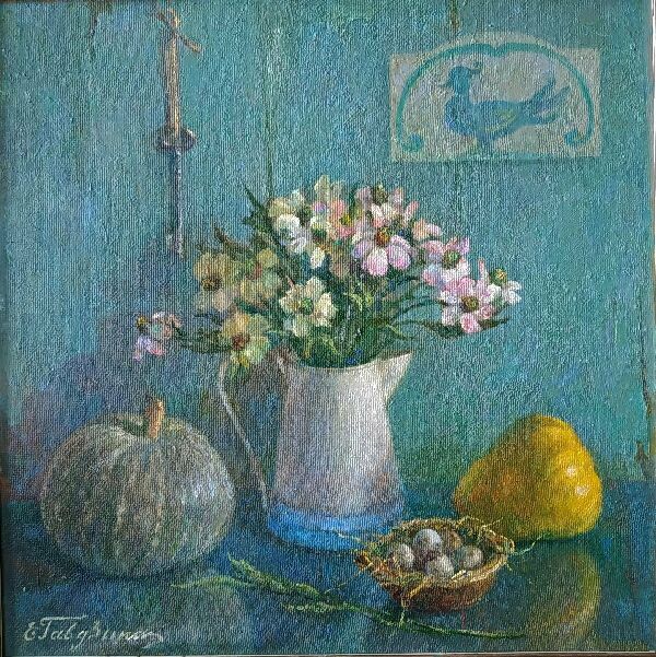 Натюрморт с тыквами