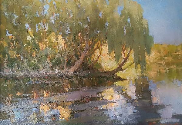 Под вечер. Ивы