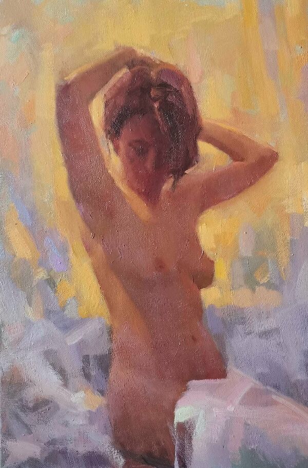 Ню. Теплый вечер