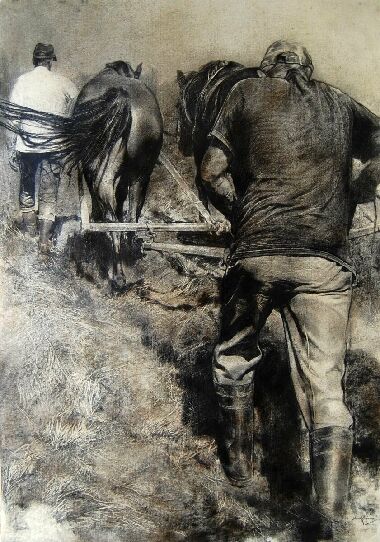 В поте лица