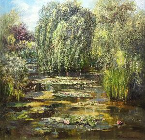 Пруд Клода Моне. Живерни
