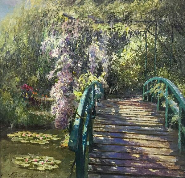 Мостик Клода Моне в Живерни