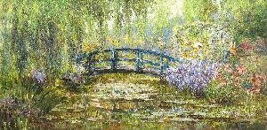 На японском мостике в Живерни