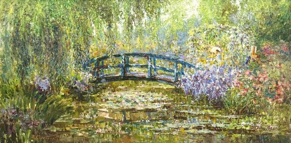 На японском мостике в Живерни