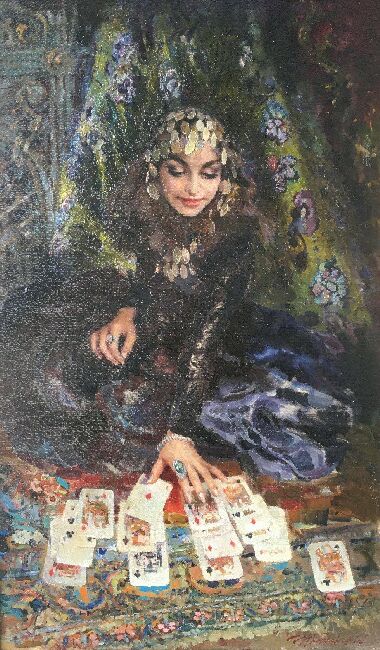 Ворожка з картами