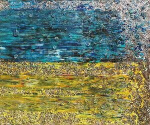 "BANDERA", which means "FLAG" when translated from Spanish