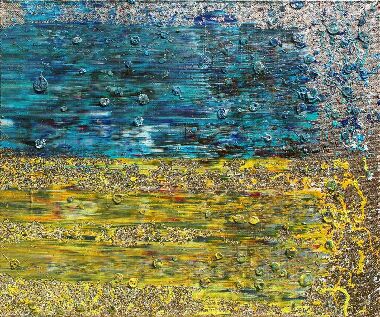 "BANDERA", which means "FLAG" when translated from Spanish