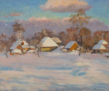 Зимовий вечір. Засулля.