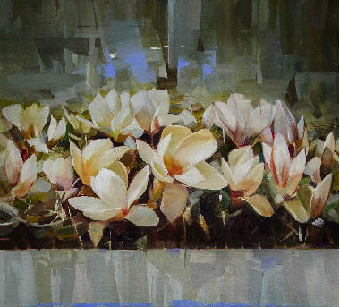 Зацвела магнолия