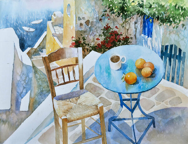 Добрий ранок, Санторіні