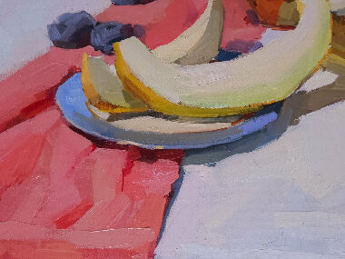 Натюрморт с дыней