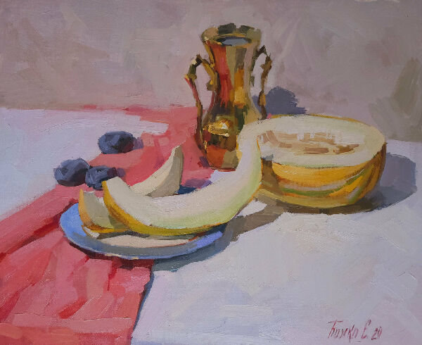 Натюрморт с дыней