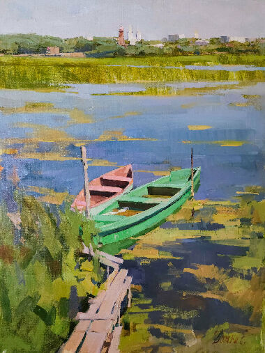 Лодочки в городе Бар