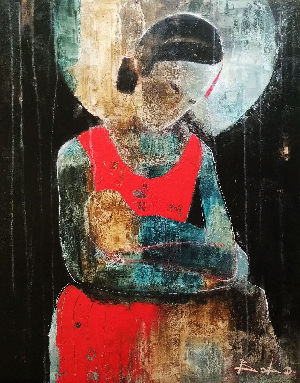 Мадонна (красная)