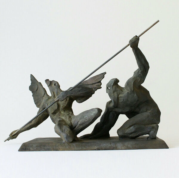 The duel. The confrontation