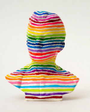 Полосатый молодой Ленин