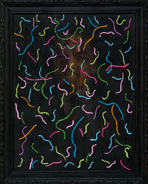 Ленин с жевательными червями