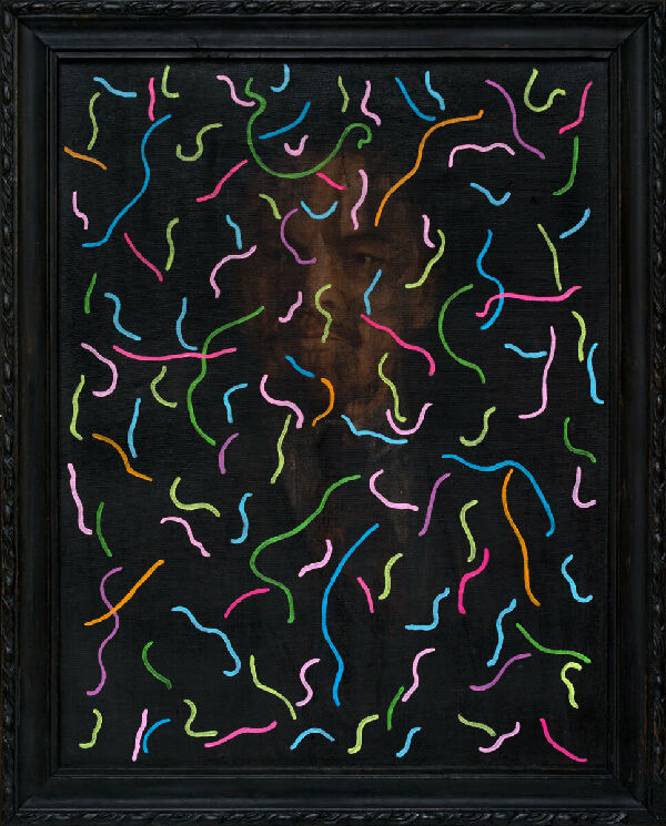 Ленин с жевательными червями